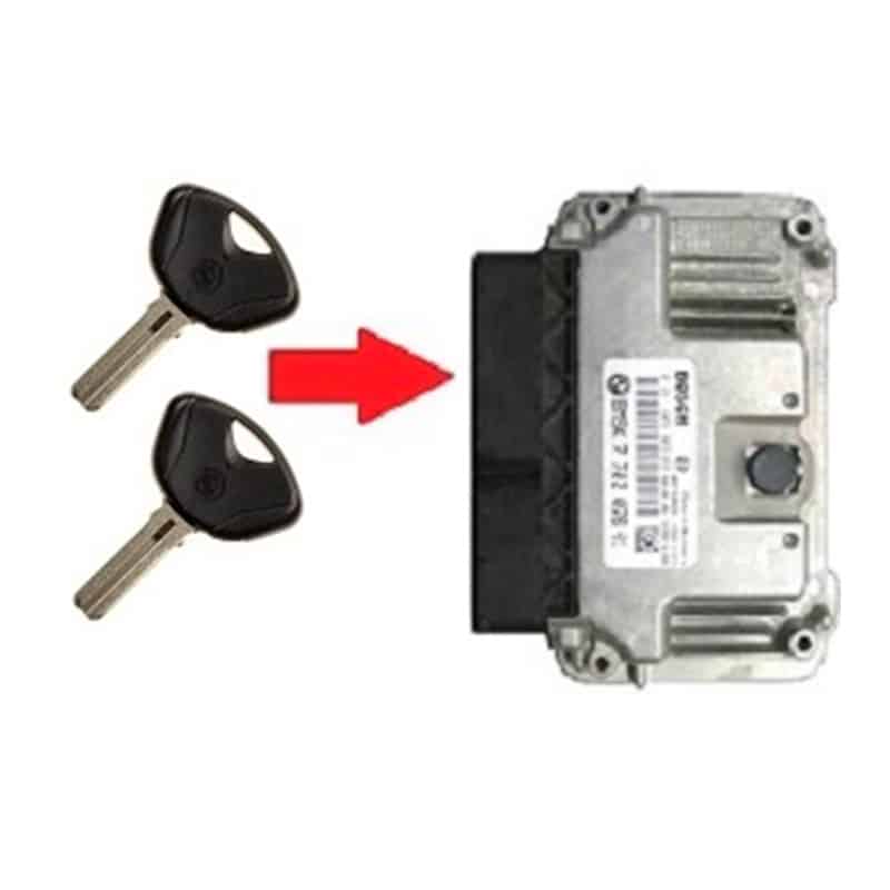 BMW Motorcycle Keys Lost Solution - EWS Immobilizer System - Two Chips