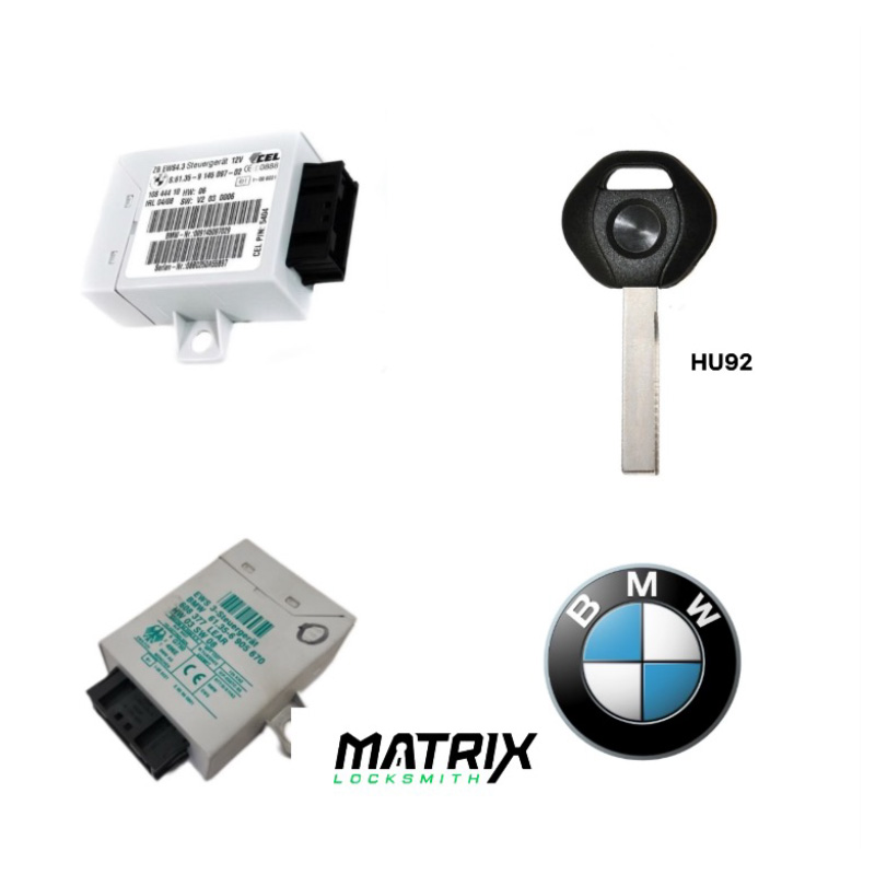 Regular Key Programming for BMW EWS-3 & EWS-4 - HU92 (One Chip Key)