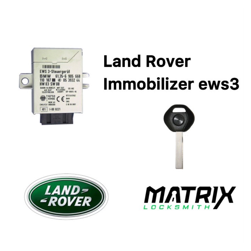 Land Rover EWS 3 Modules Programming Service (One Chip Key)