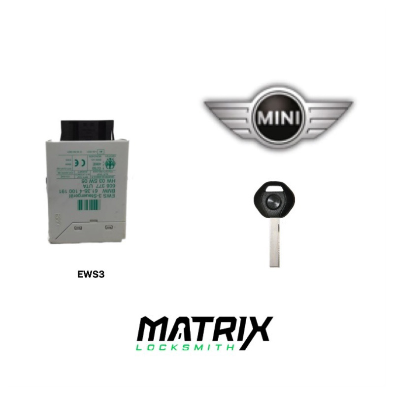 EWS Module Key Services for Mini Cooper (One Chip Key)