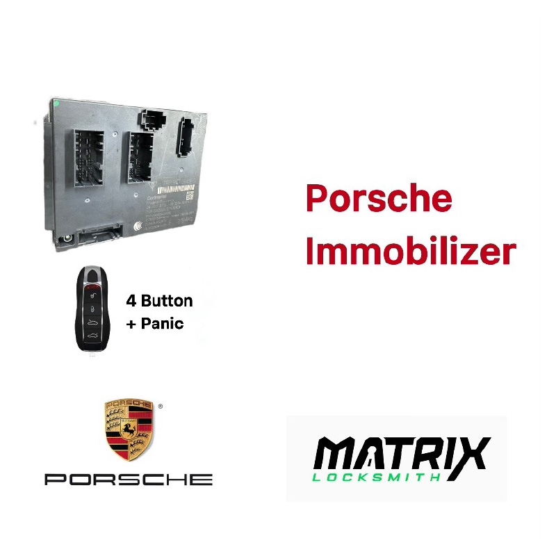 Body Control Module (BCM) Programming for Porsche - 4 Button + Panic (One Smart Key)