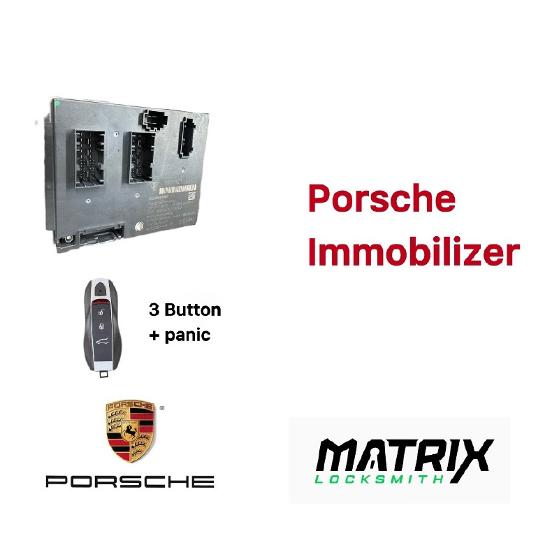 Body Control Module (BCM) Programming for Porsche - 3 Button + Panic (One Smart Key)