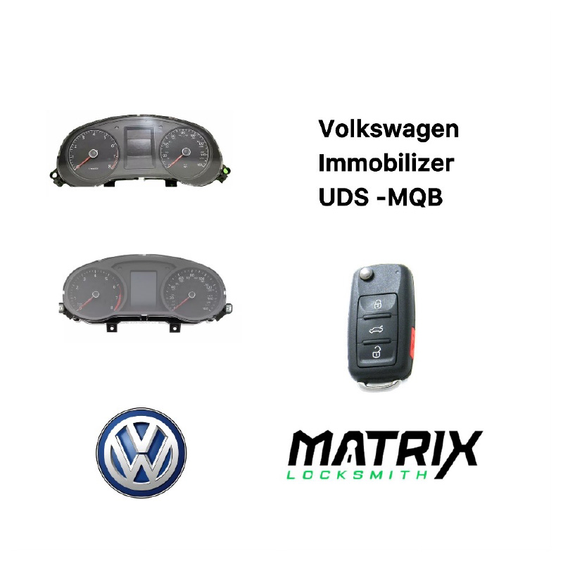 Remote Key Programming for Volkswagen with UDS and MQB Immobilizer (One Remote Key)