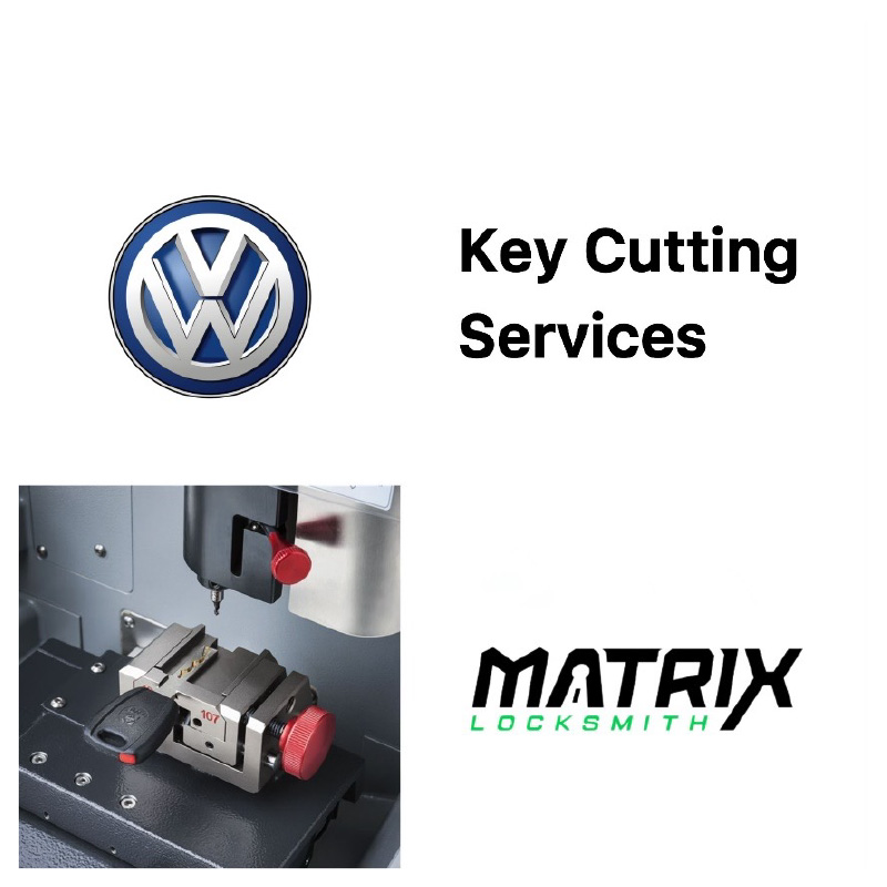 Volkswagen Lost Key Cutting Service by Matrix Locksmith Pro