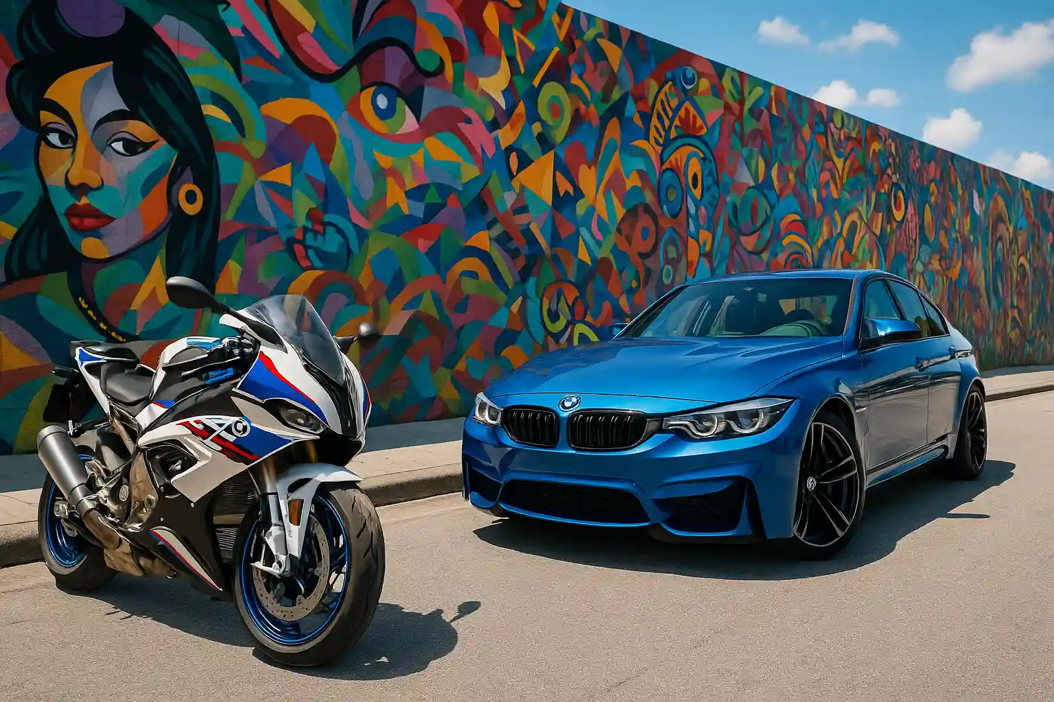 BMW Motorcycle & Car Key